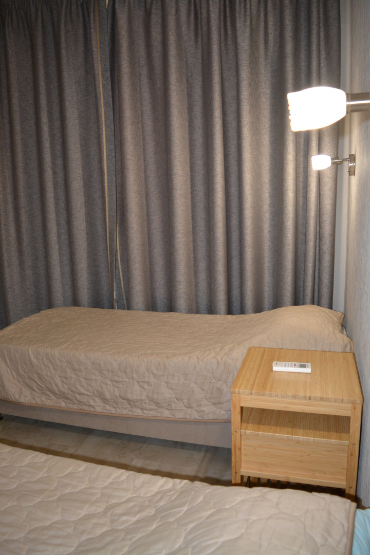 Апартаменты Двухкомнатная квартира в элитном поселке с частным пляжем