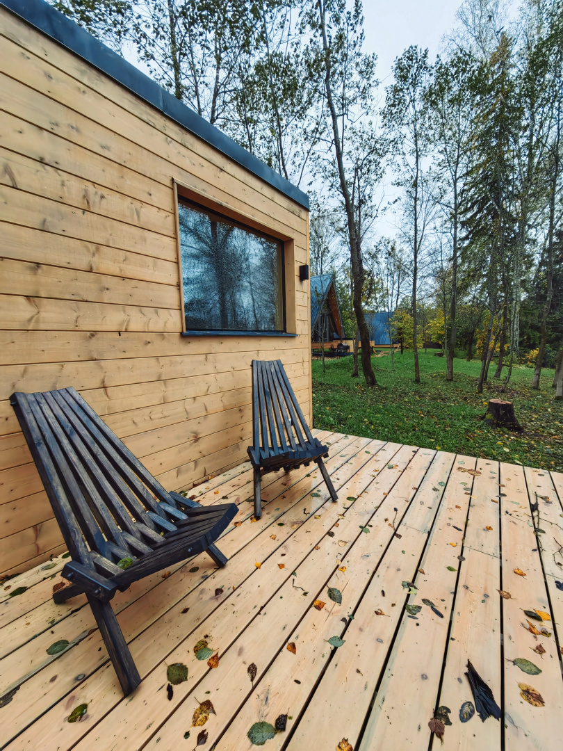 Частный дом A-frame На холме