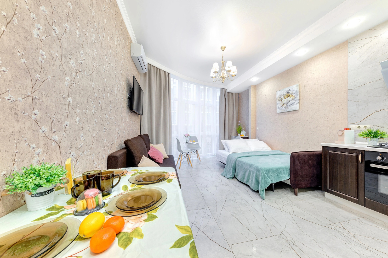 Апартаменты с балконом и видом на горы Sea Breeze & SPA