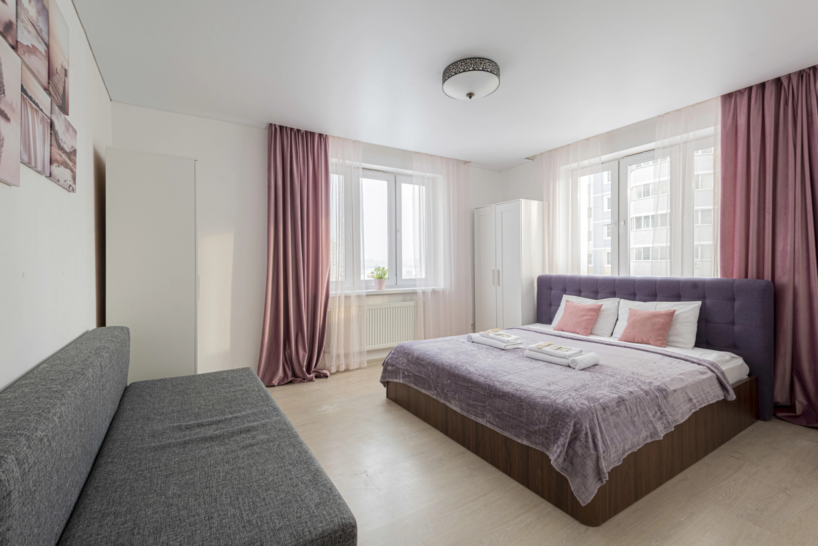 Квартира 2-к недалеко от залива на Радужной 10 от RentAp, 6 сп.мест