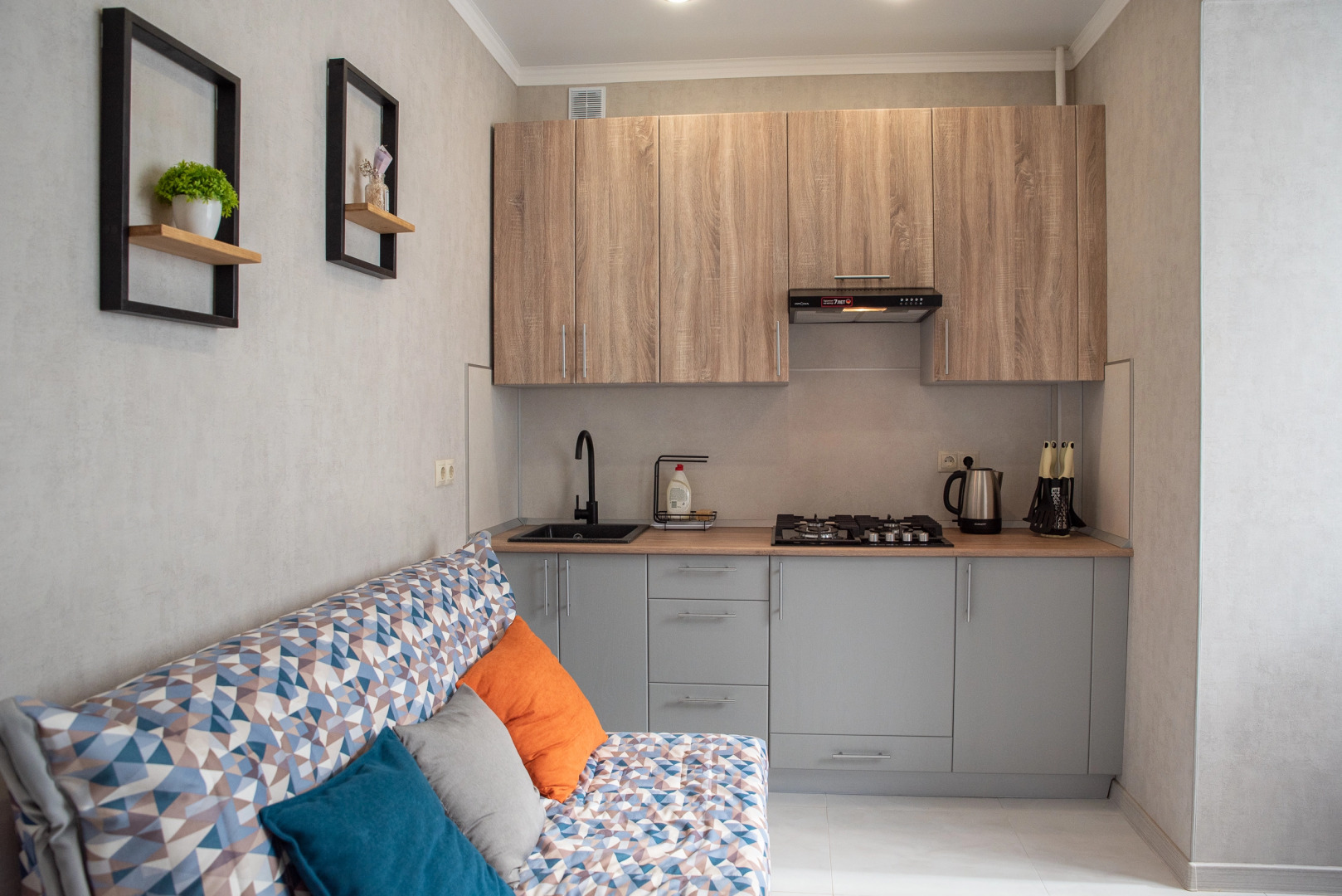 Квартира с новым ремонтом в центре города