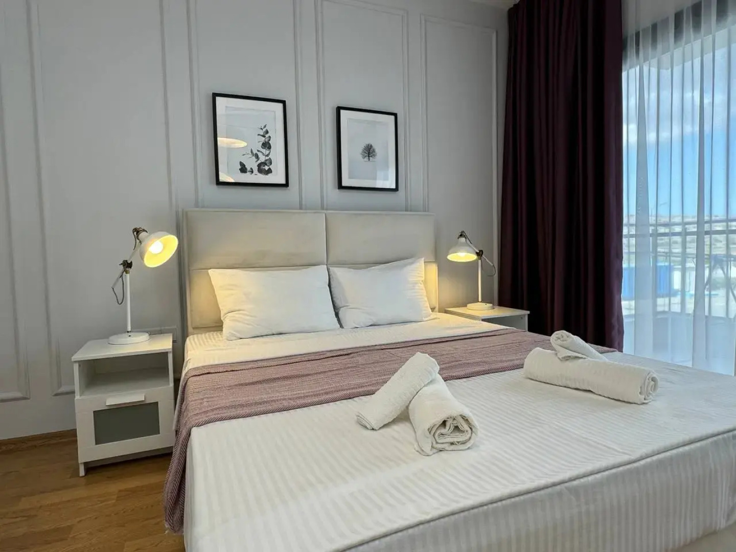 Апартаменты Современные апартаменты в закрытом комплексе