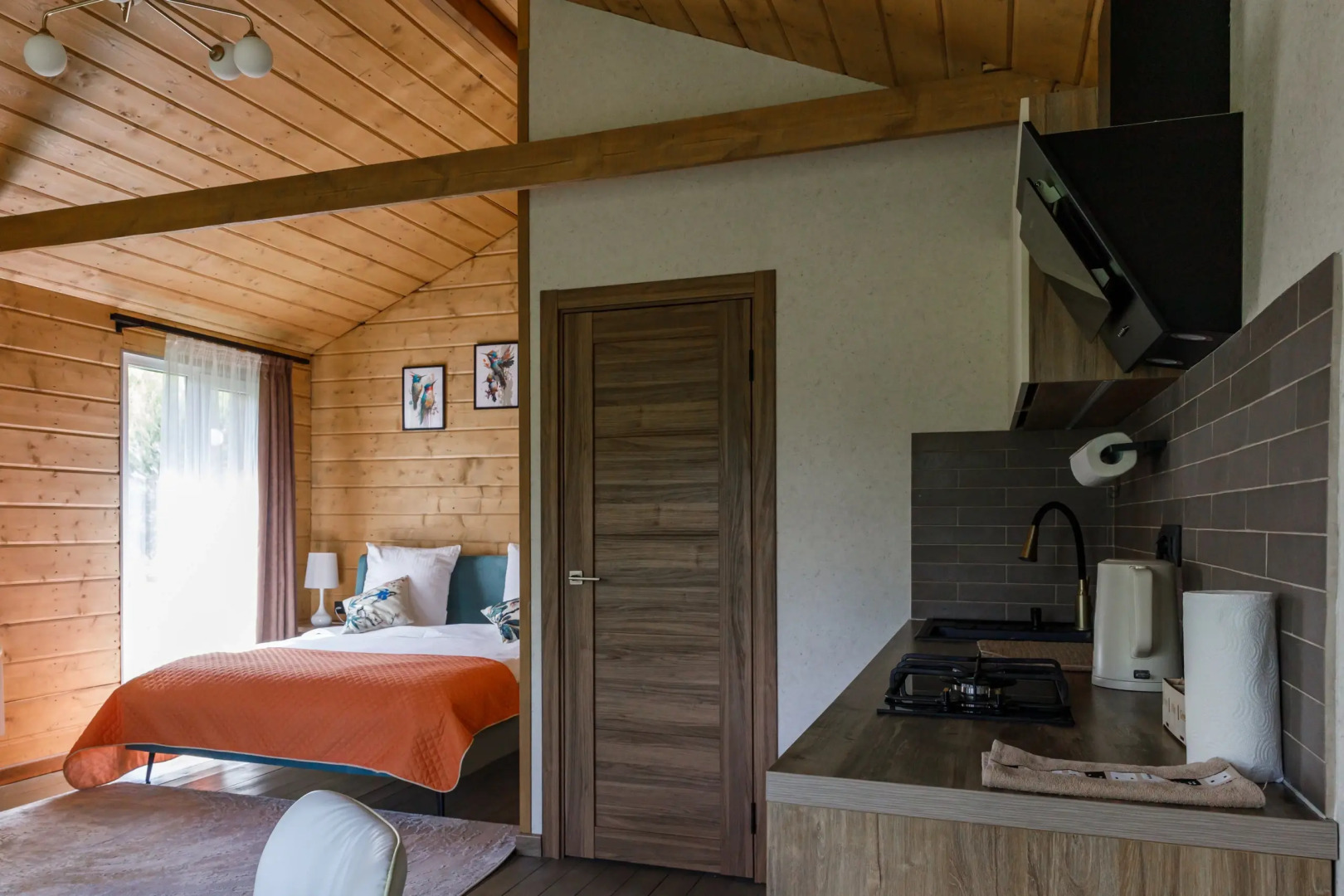 Частный дом 46м в лесной зоне рядом со Звенигородом