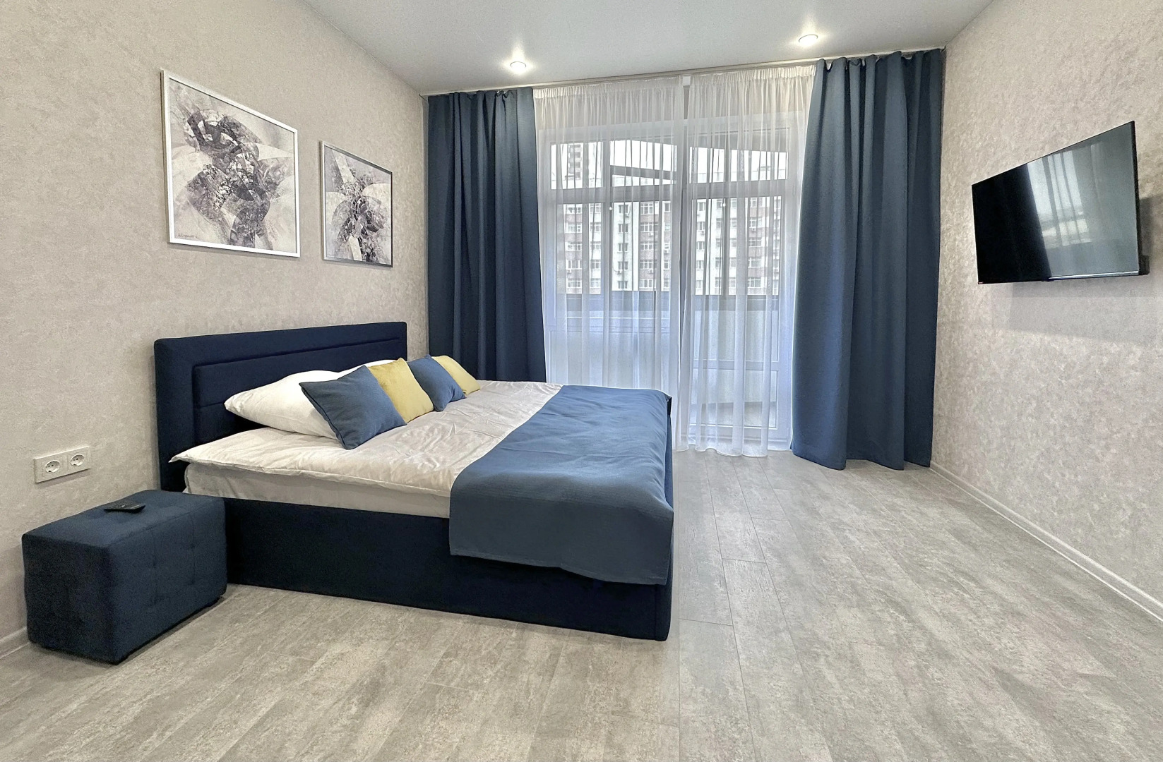 Апартаменты Люкс с большим балконом