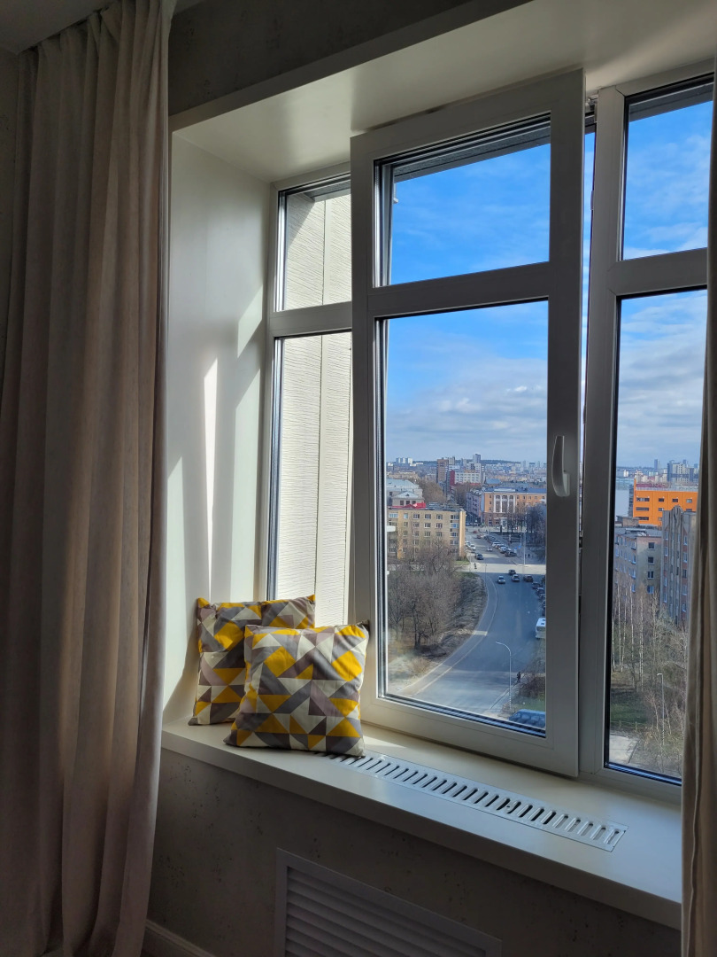 Новая квартира "На высоте" в центре города