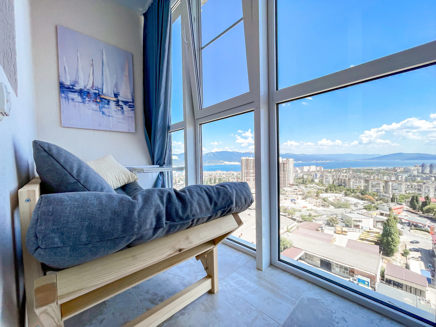 Квартира Студия Панорама Облака