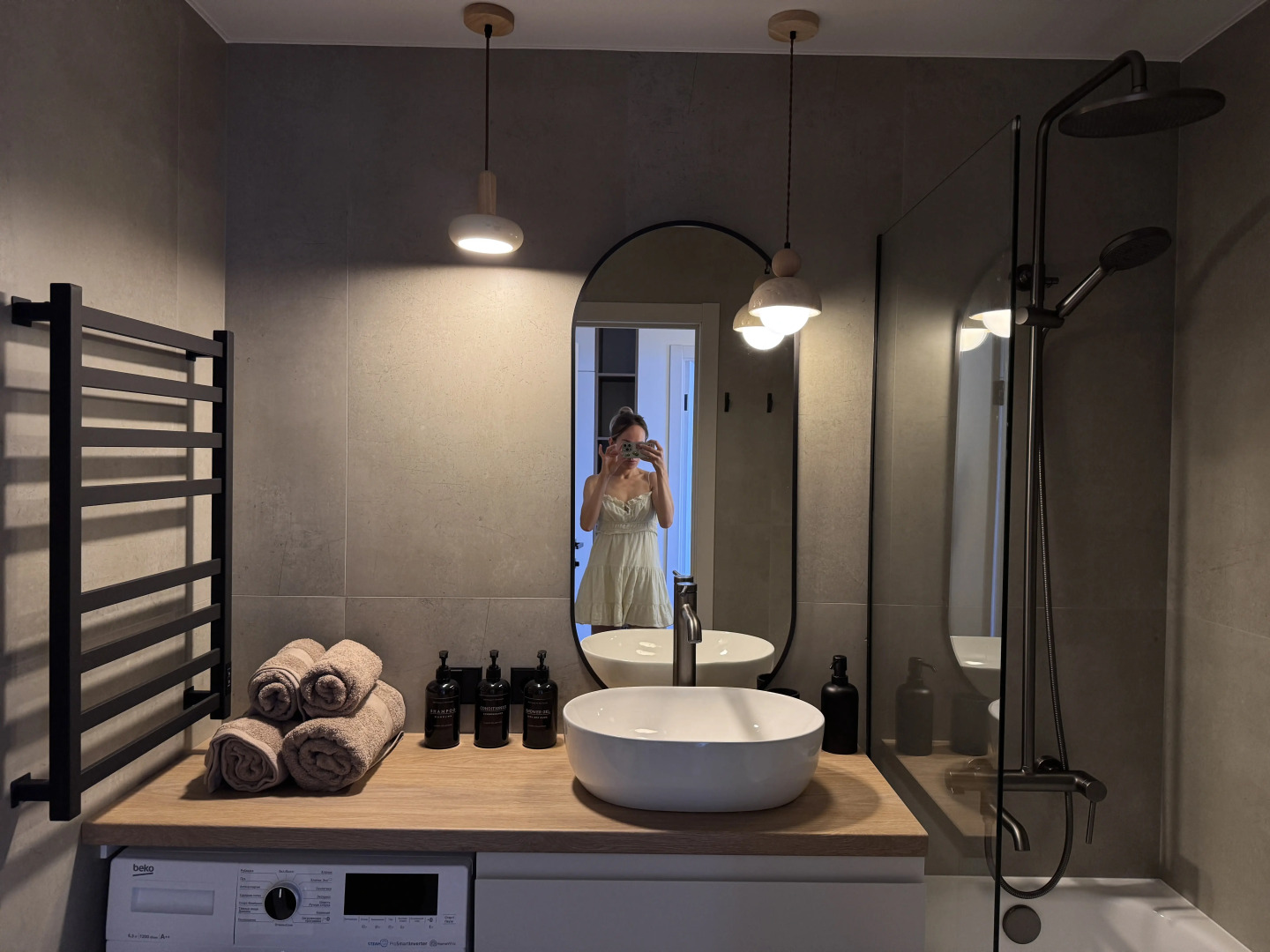 Квартира Новая 1-комнатная квартира с видом на Волгу