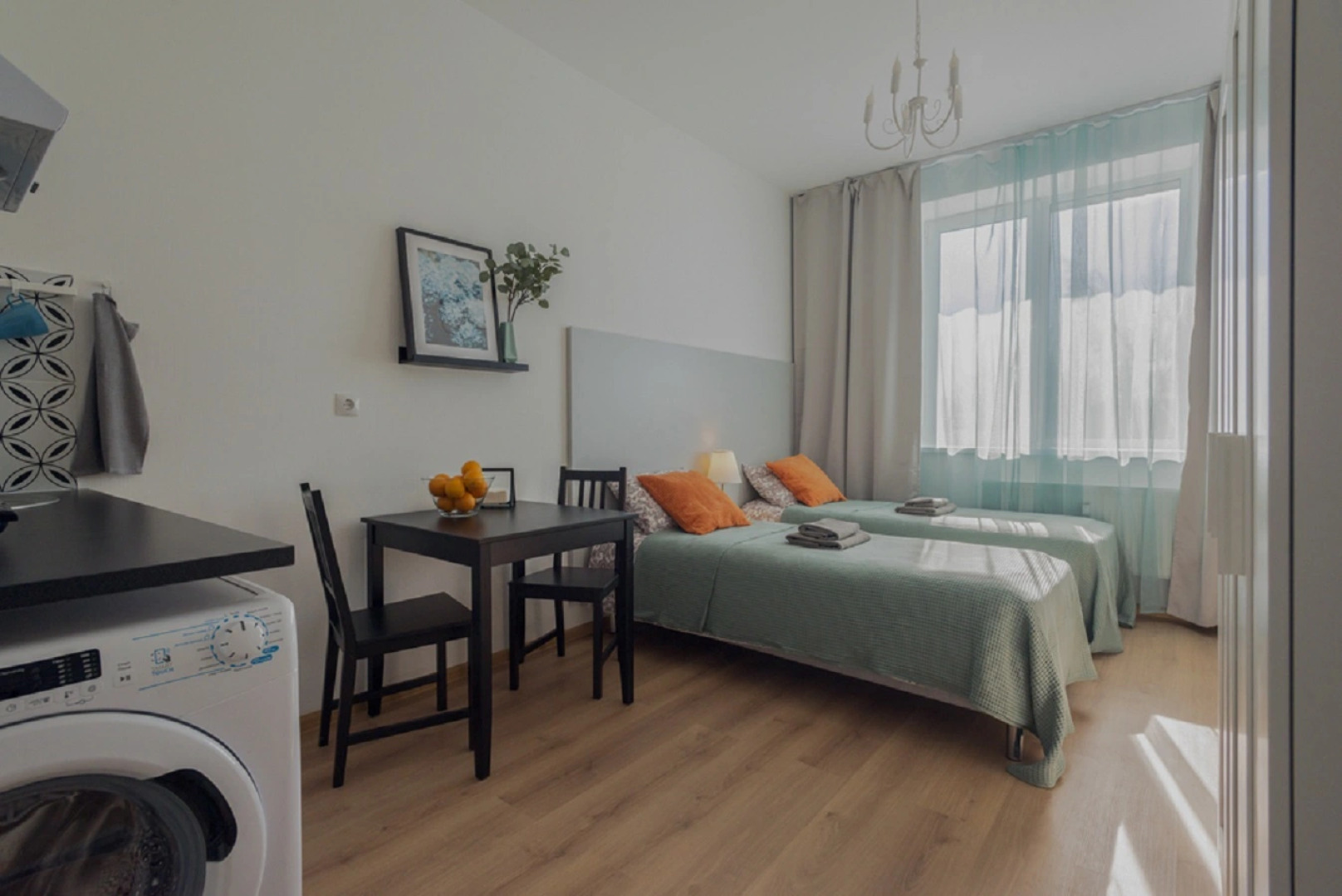 Квартира Студия Голубая в поселке Песочном