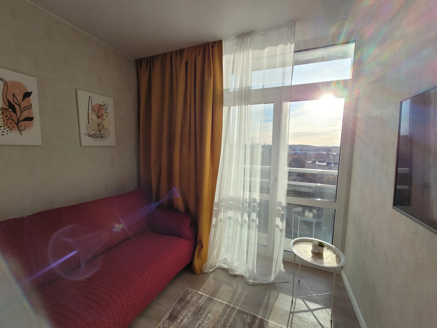 Новая квартира "На высоте" в центре города