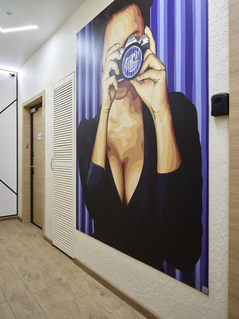 Апартаменты Уютная новая студия у метро Спартак