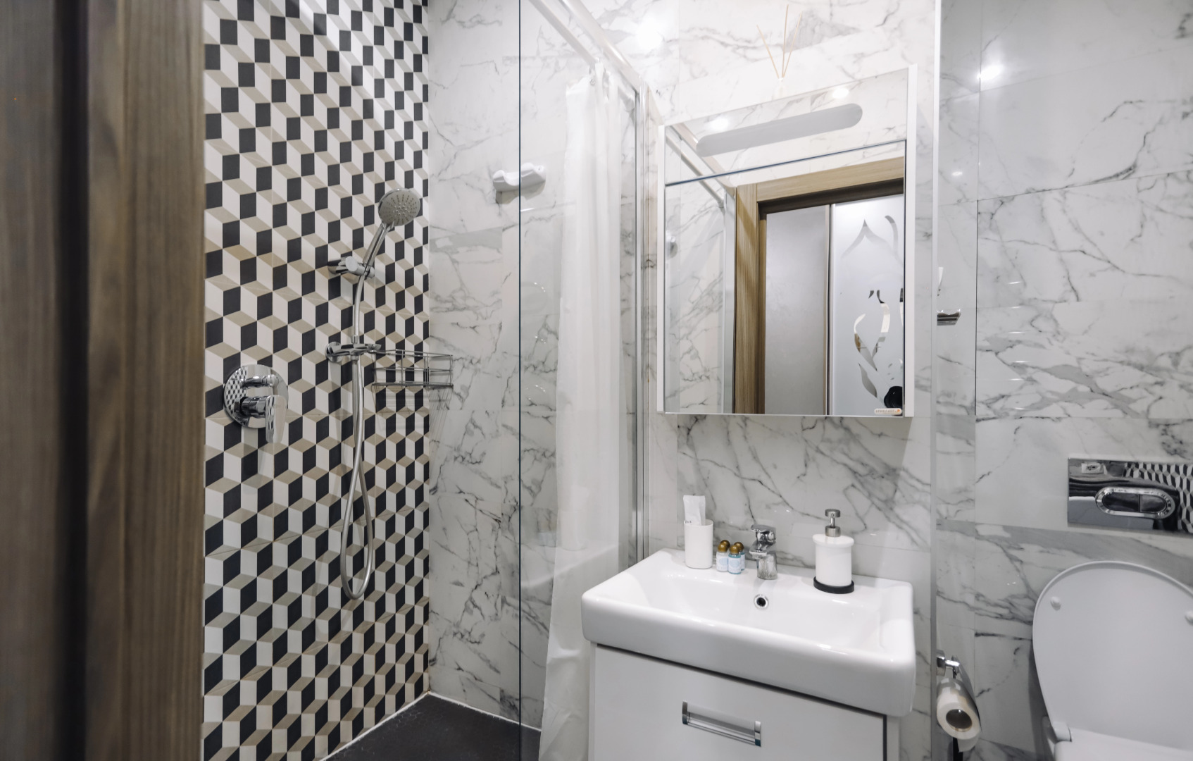 Апартаменты Lalapart Aspen Wood четрырехместная студия у метро Дмитровская