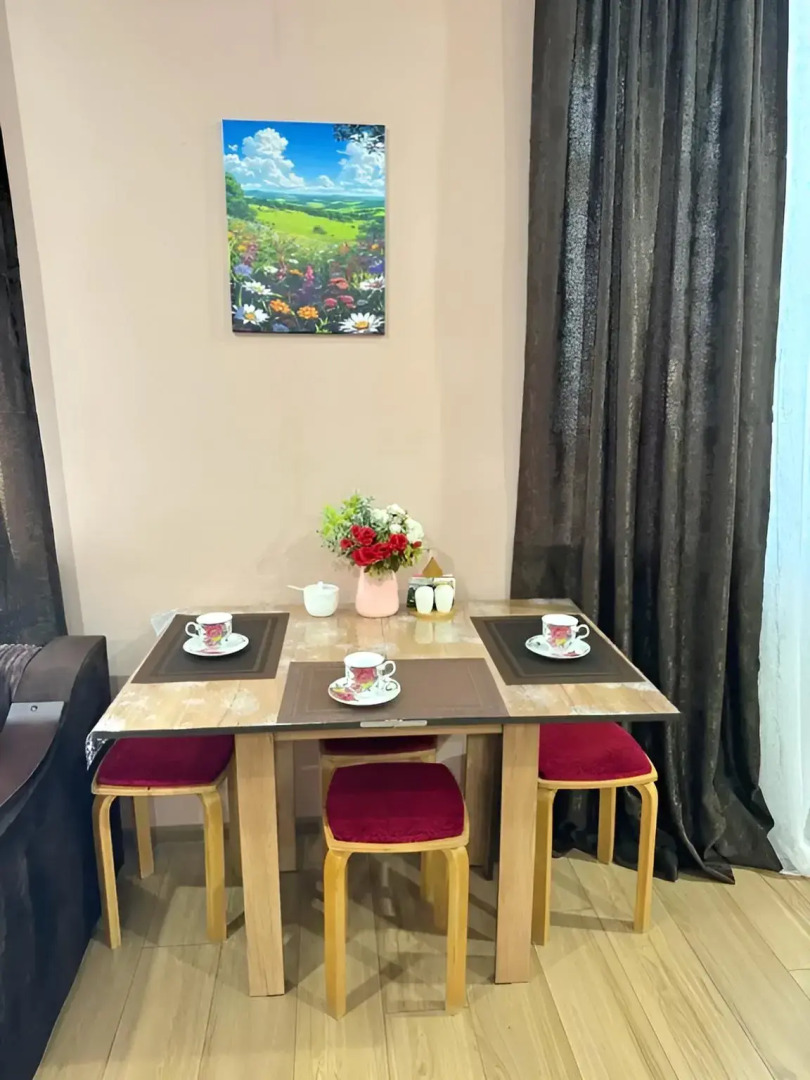 Евродвушка с видом на гору