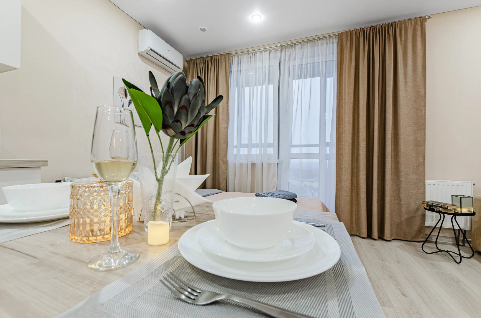 Квартира Уютная студия рядом с РКБ