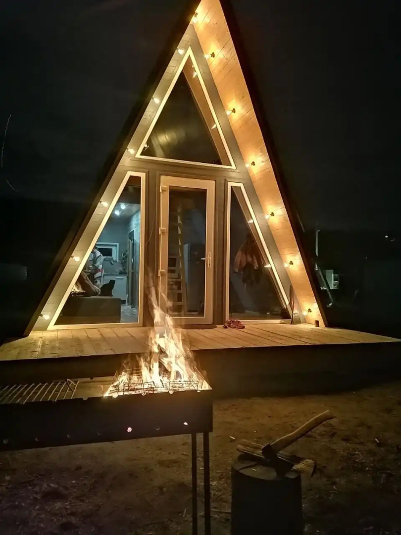 Частный Дом А-Frame на Малиновой
