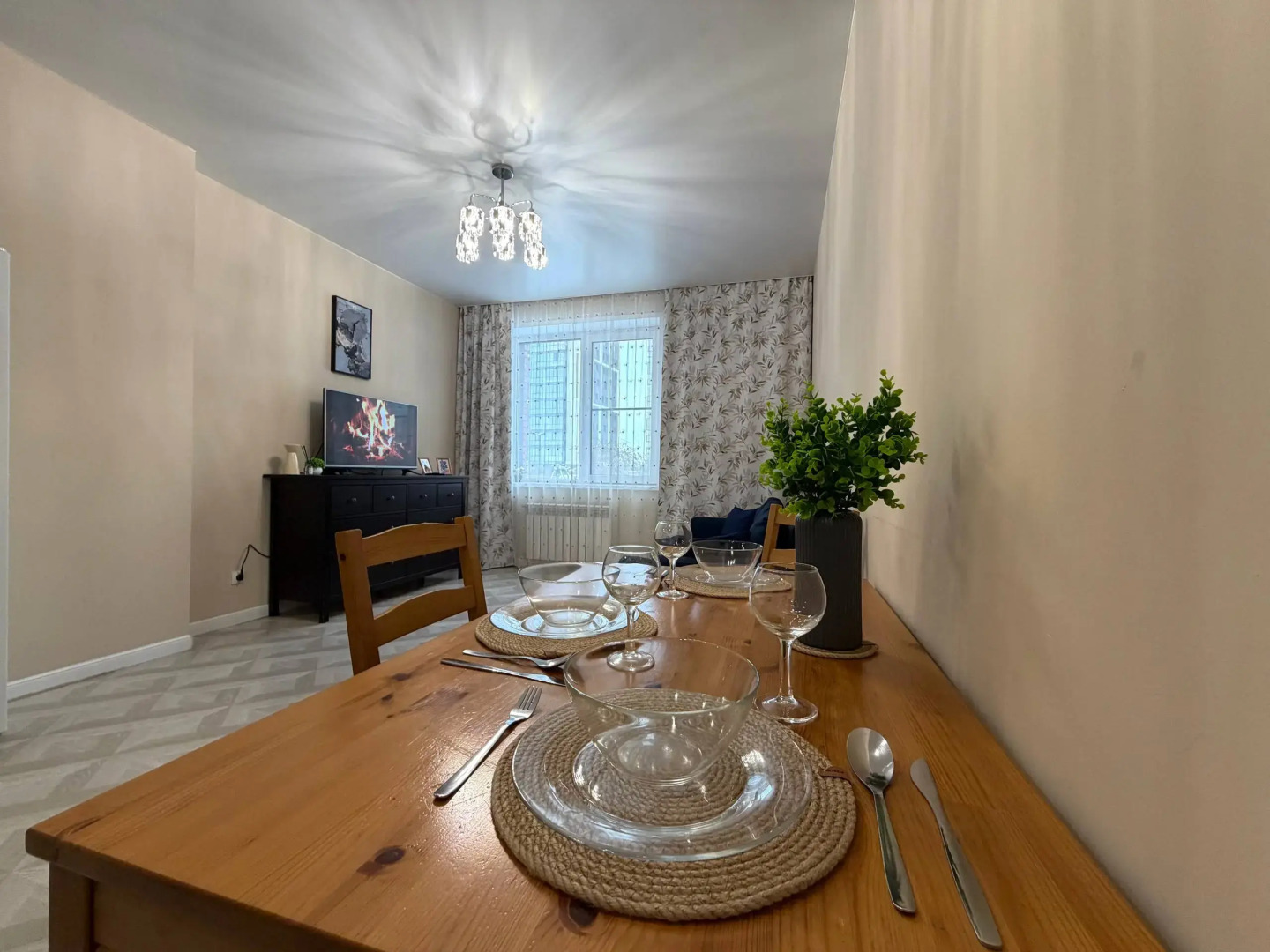 Квартира Уютная Просторная рядом с Аквапарком