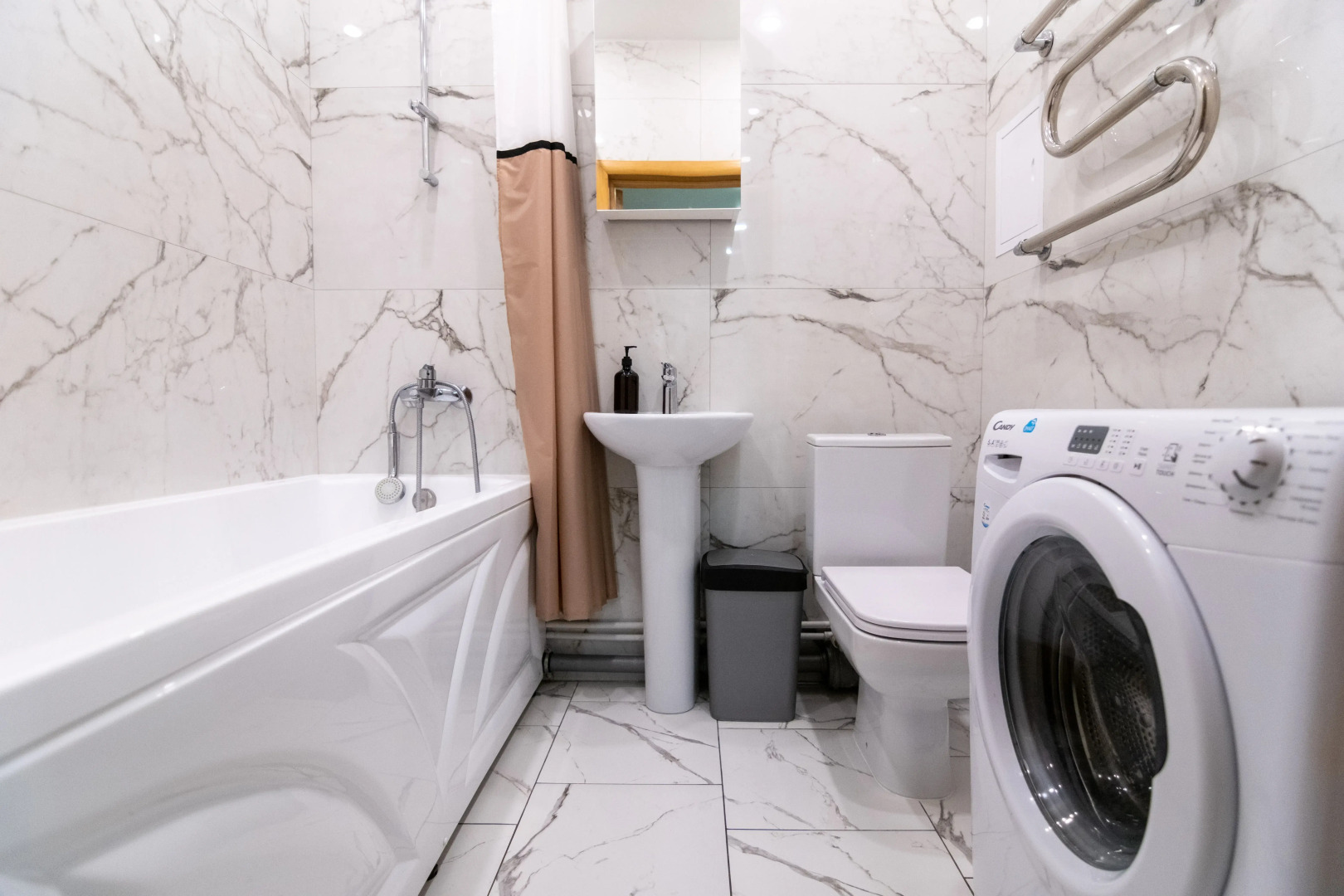 Апартаменты с светлым ремонтом на четверых