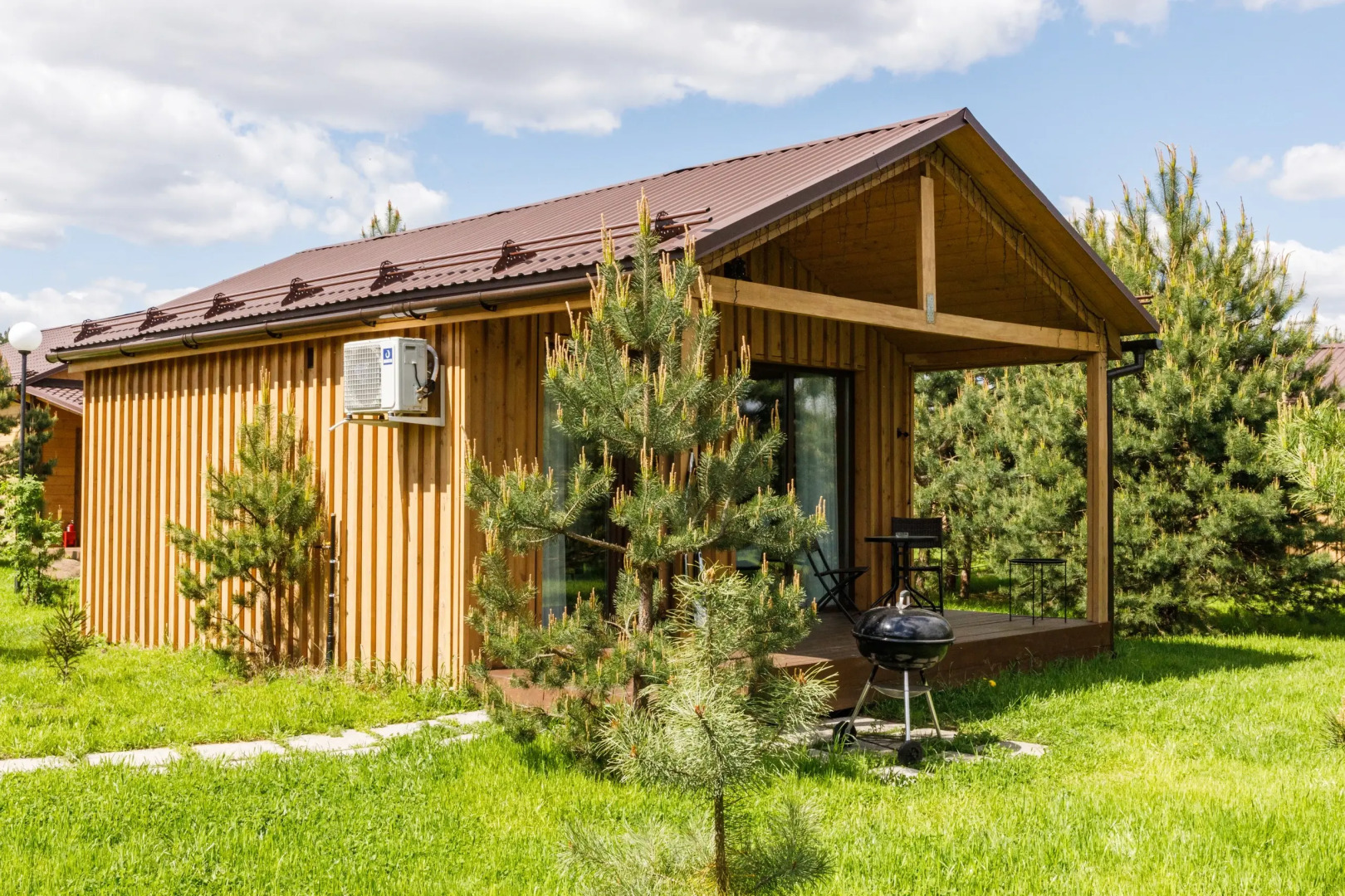 Частный дом 46м в лесной зоне рядом со Звенигородом