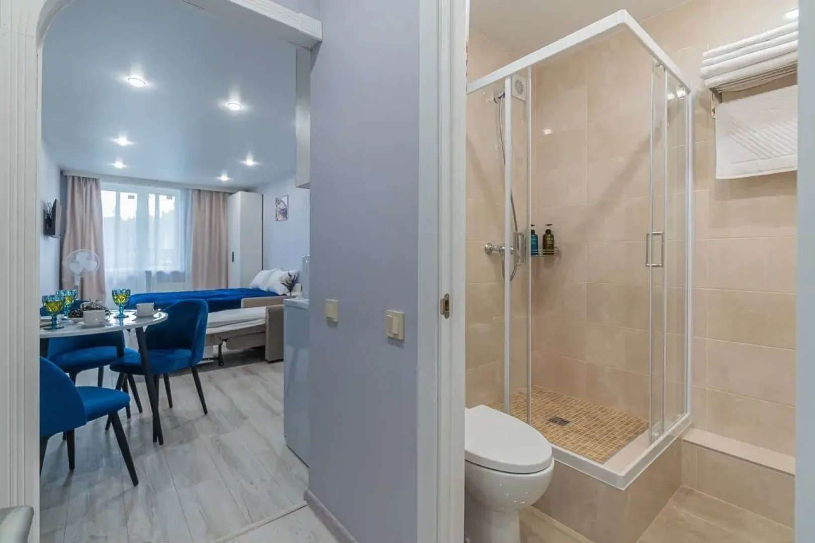 Апартаменты Однокомнатные Трехместные на Михайловская 51