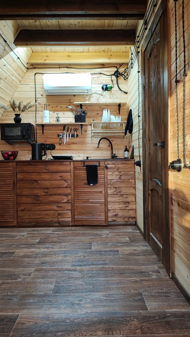 Шале A-Frame с Панорамным Видом на Волгу