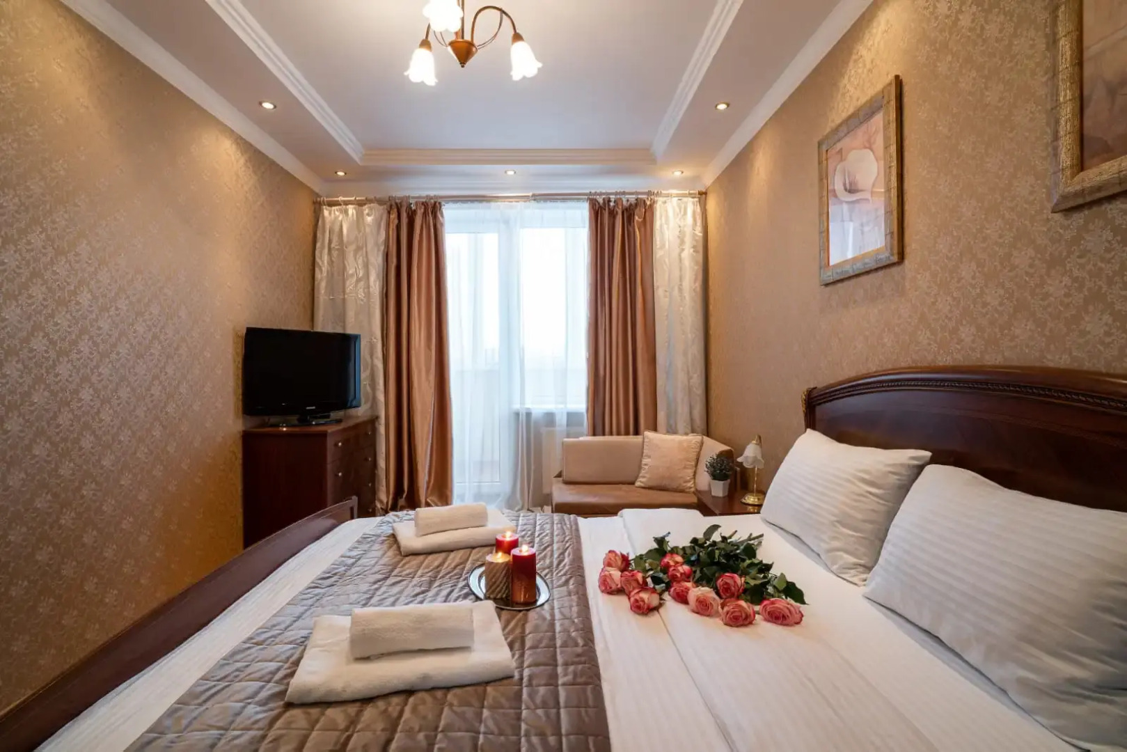 Апартаменты двухкомнатные в Амалиенау