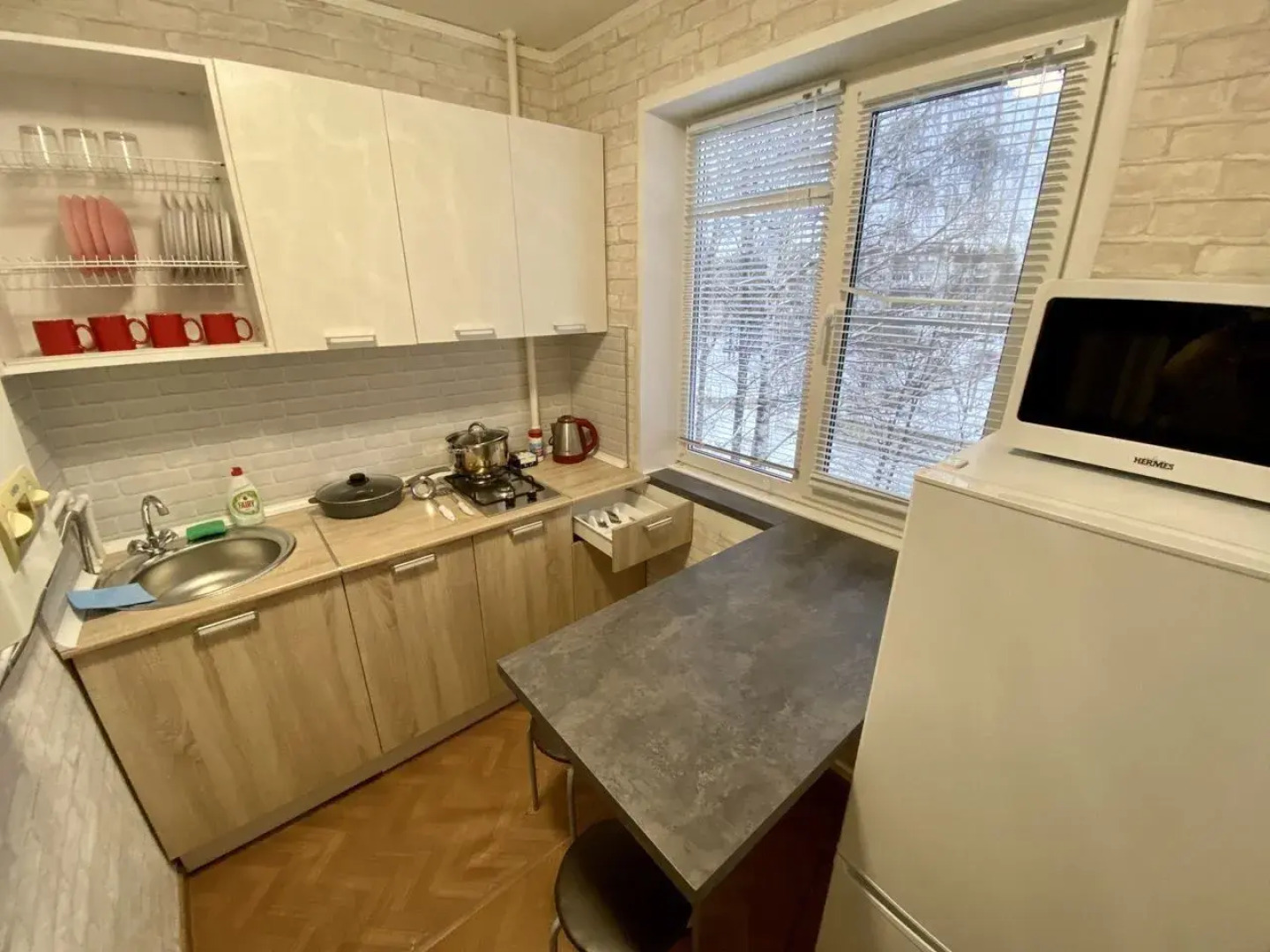 Квартира с Балконом Калининец 21