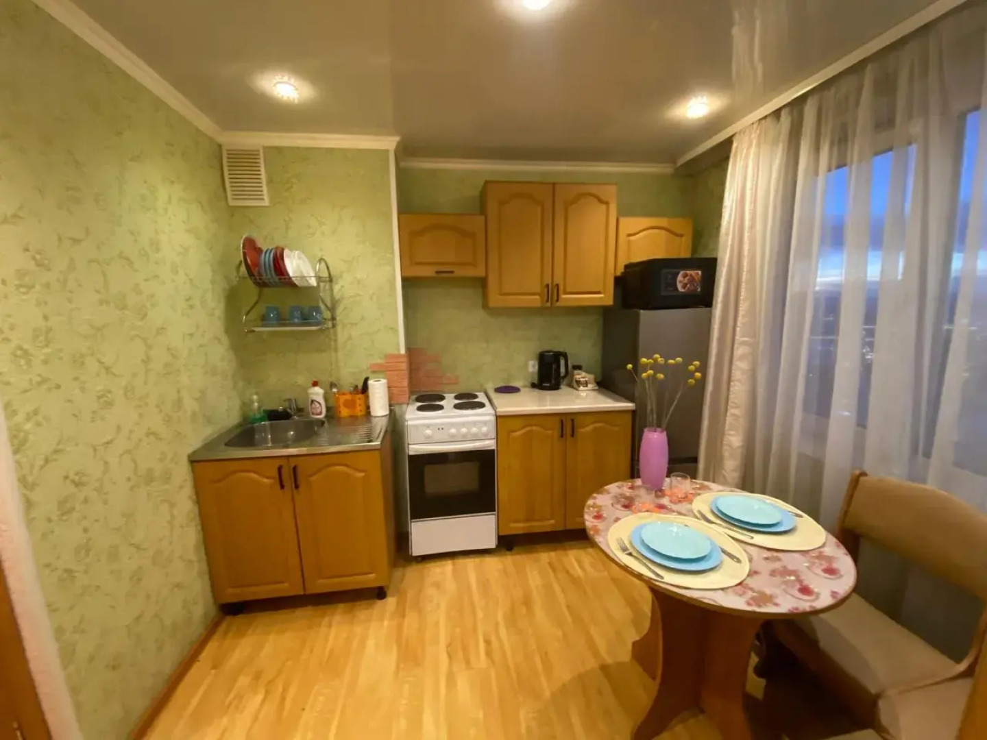 Апартаменты с 1 комнатой и балконом (КВАРТИРА51)