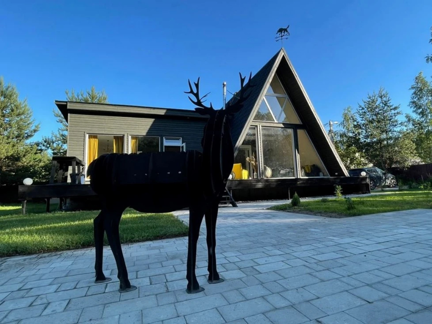 Дом Шварцвальд A-frame с сауной