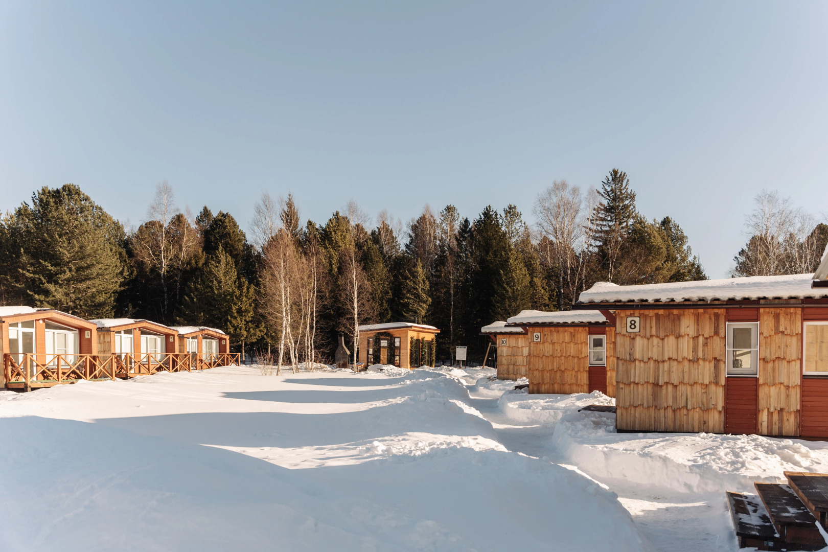 База отдыха Экопарк Озера на Снежной