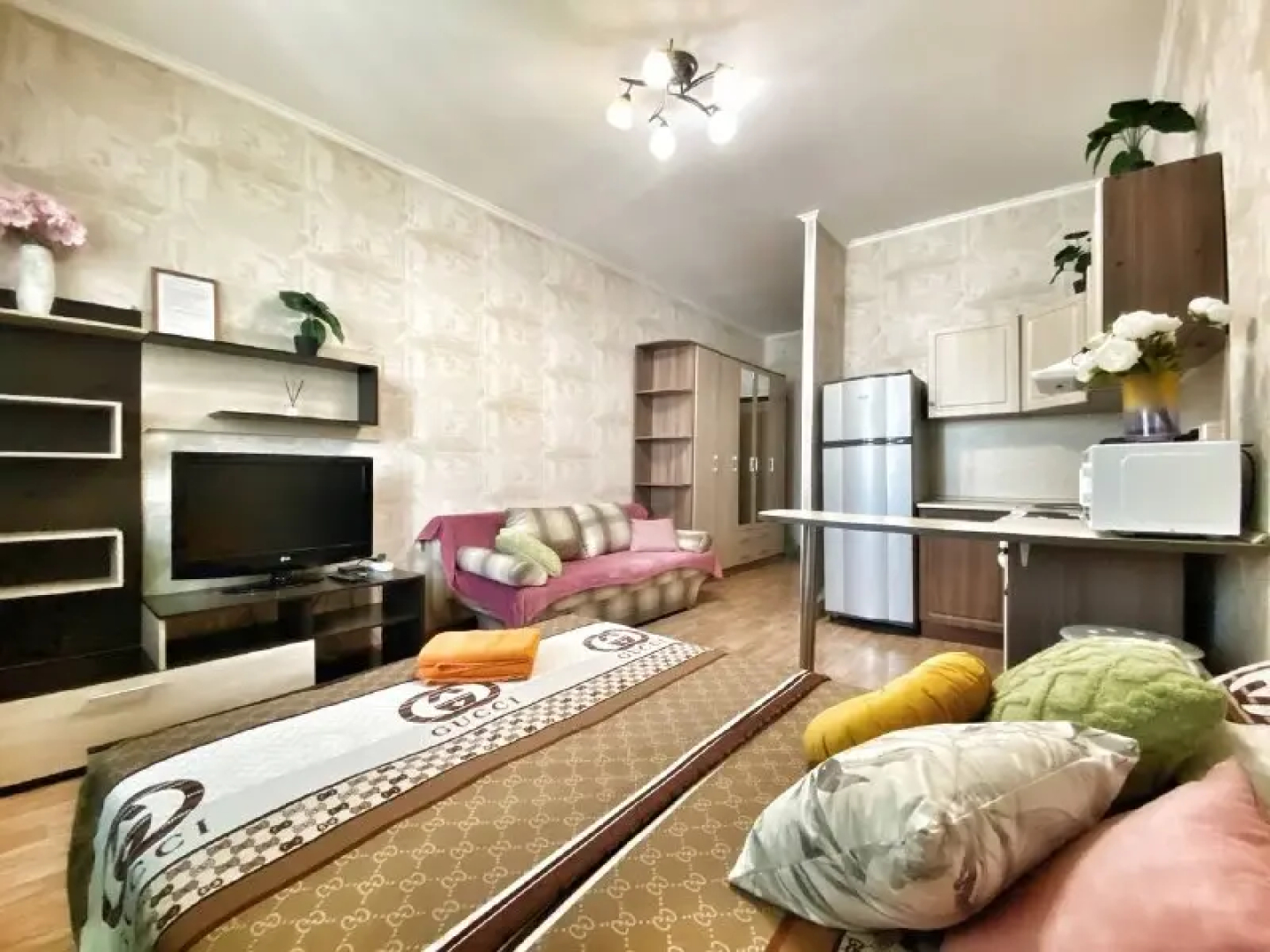 Квартира Студия на Тюменском тракте 4 ТРЦ Аура