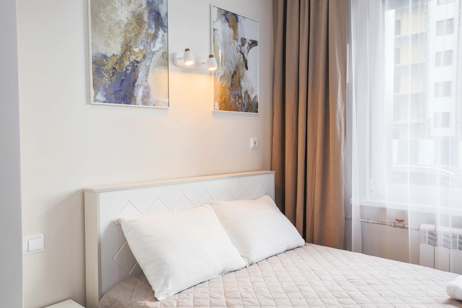 Апартаменты Полёт возле аэропорта на 2 гостя