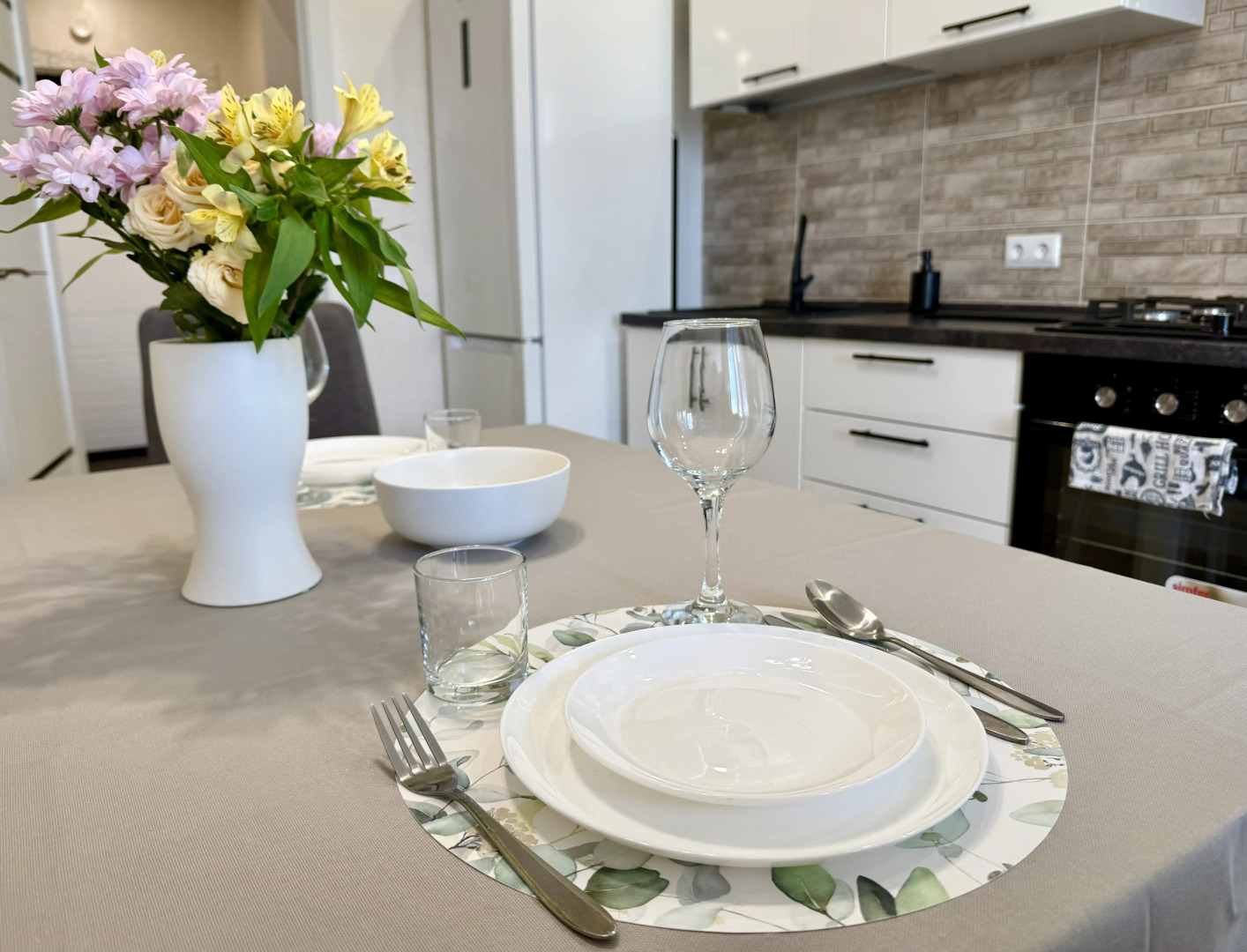 Квартира Светлая квартира с прекрасным видом