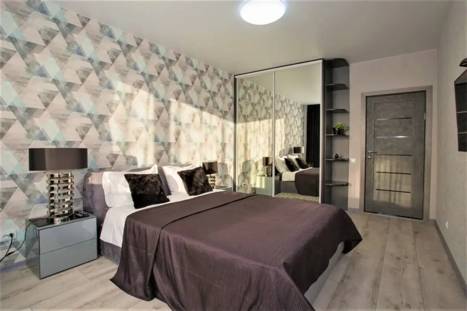 Апартаменты Crown39 - Strela - 2к №109: 70 м2, 2 этаж из 13