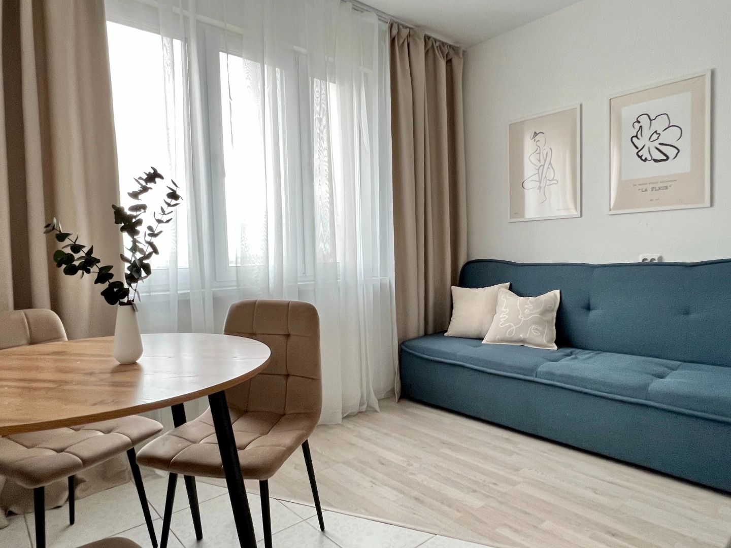 Апартаменты с потрясающим видом на Финский залив с высоты 25 этажа