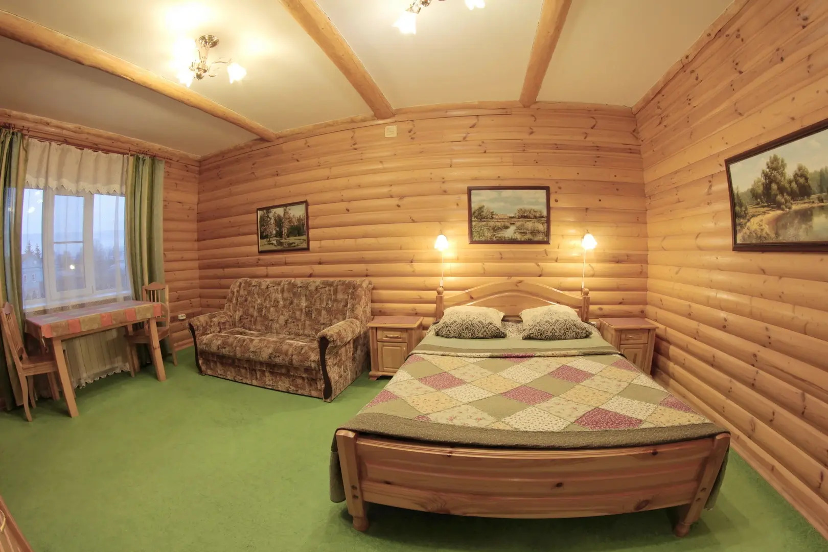 Гостевой дом Русская изба с баней