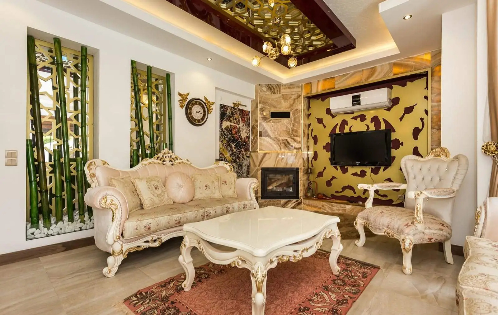 Вилла Gulcatai 334 В Поселке Чамьюва 3+1 Рядом С Морем