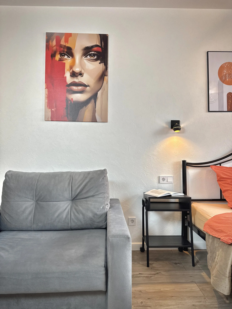 АпартаментыKenig Holidays студия с видом на реку и набережную Рыбной деревни