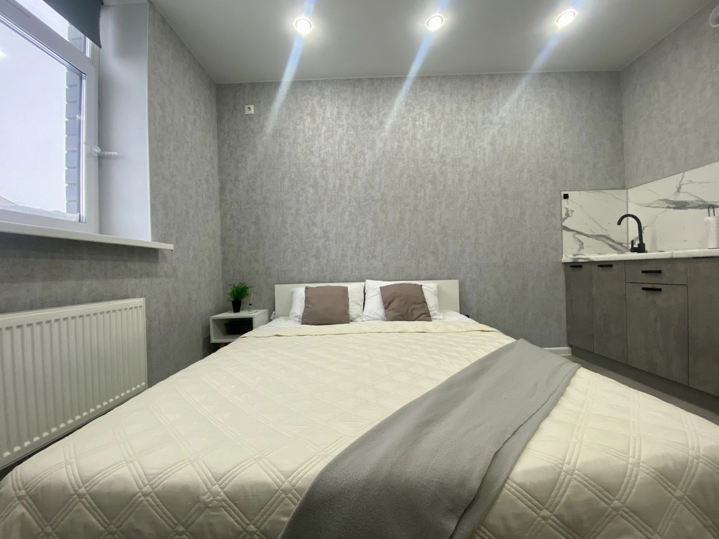 Апартаменты для Двоих Гостей с Кроватью