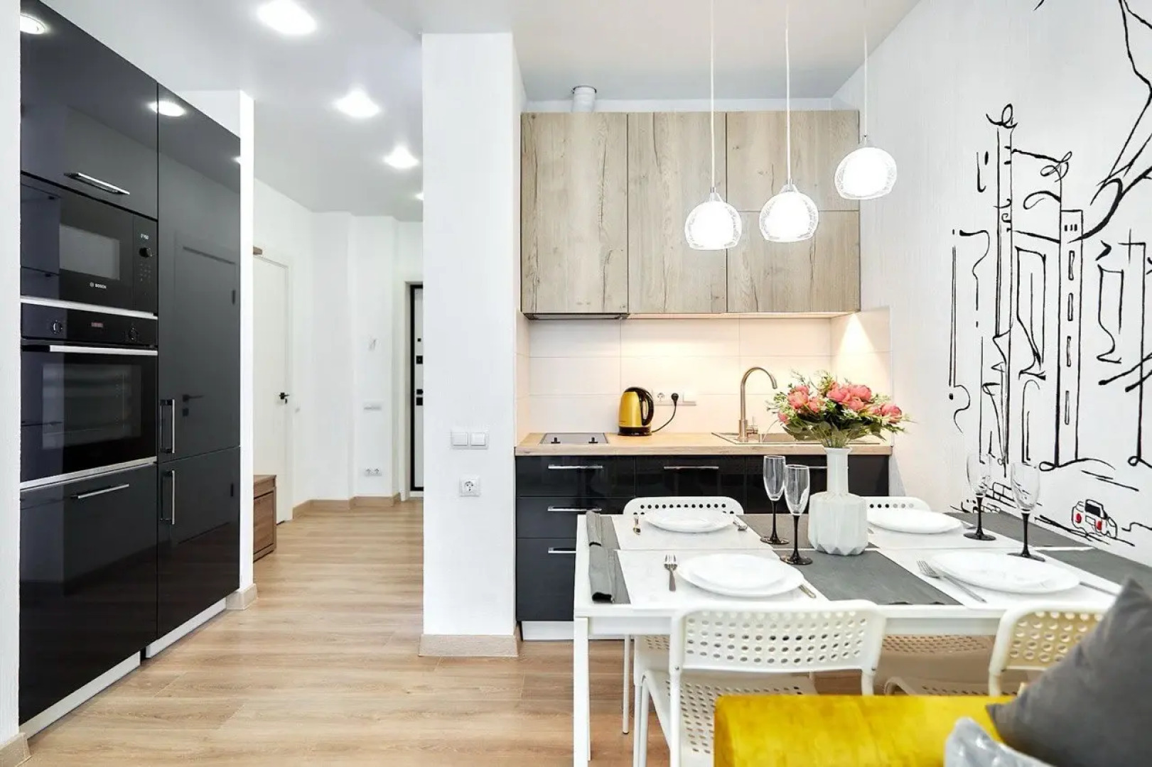 Квартира двухкомнатная в центре города