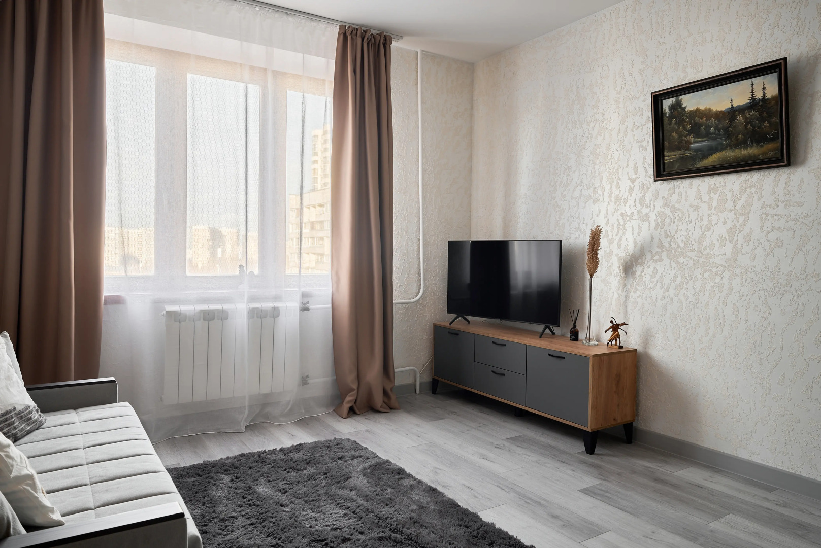 Квартира Однушка для четверых и питомца