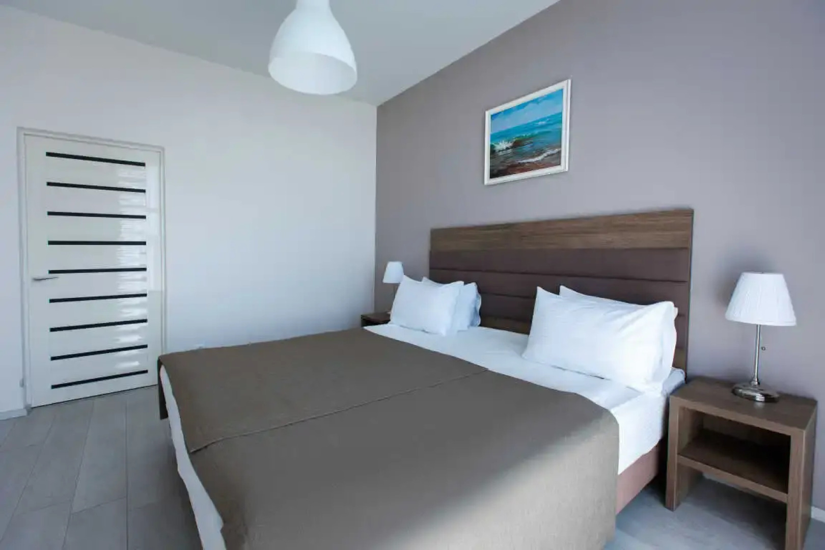 Апартаменты с видом на море и с балконом