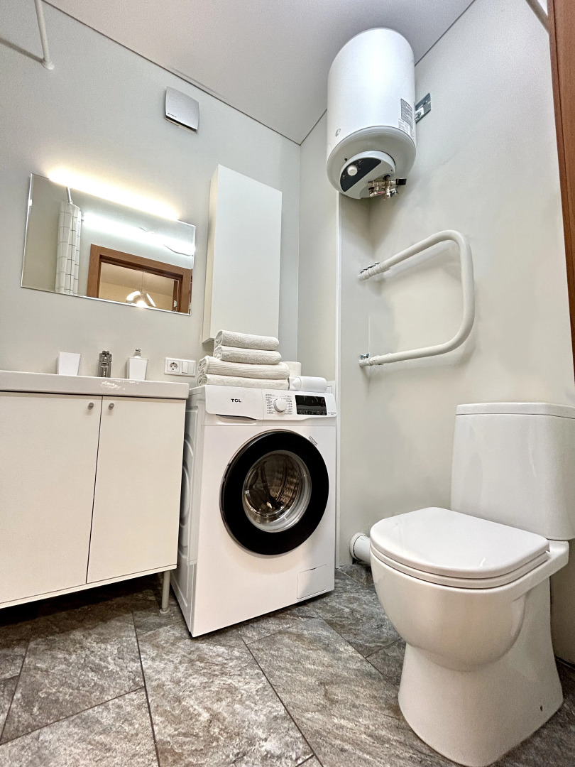 Апартаменты FSF В Географическом Центре с Дистанционным Заездом