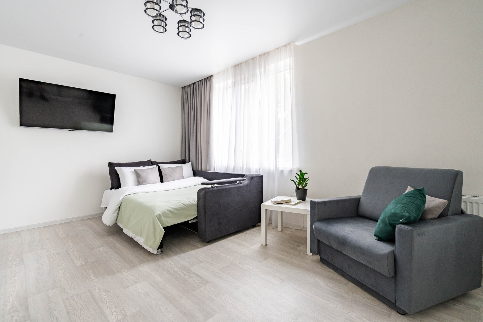 Квартира Light у Ленинского проспекта Satin Home