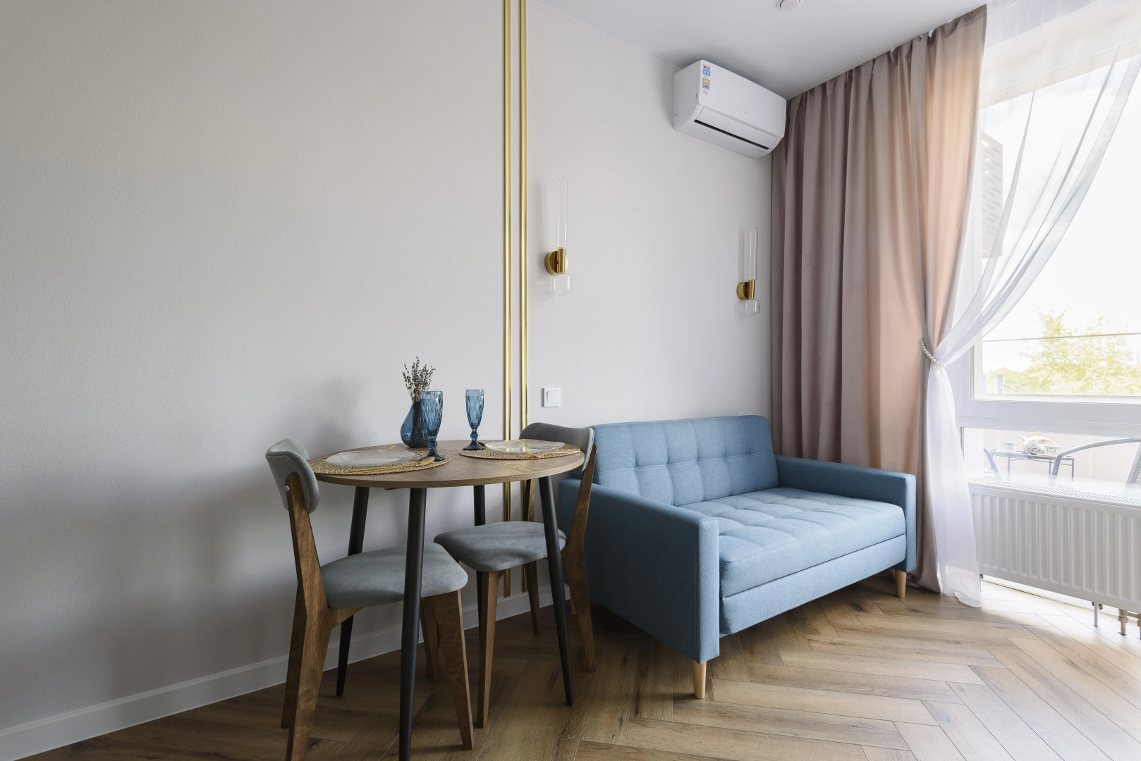 Квартира с террасой и видом на озеро Кабан