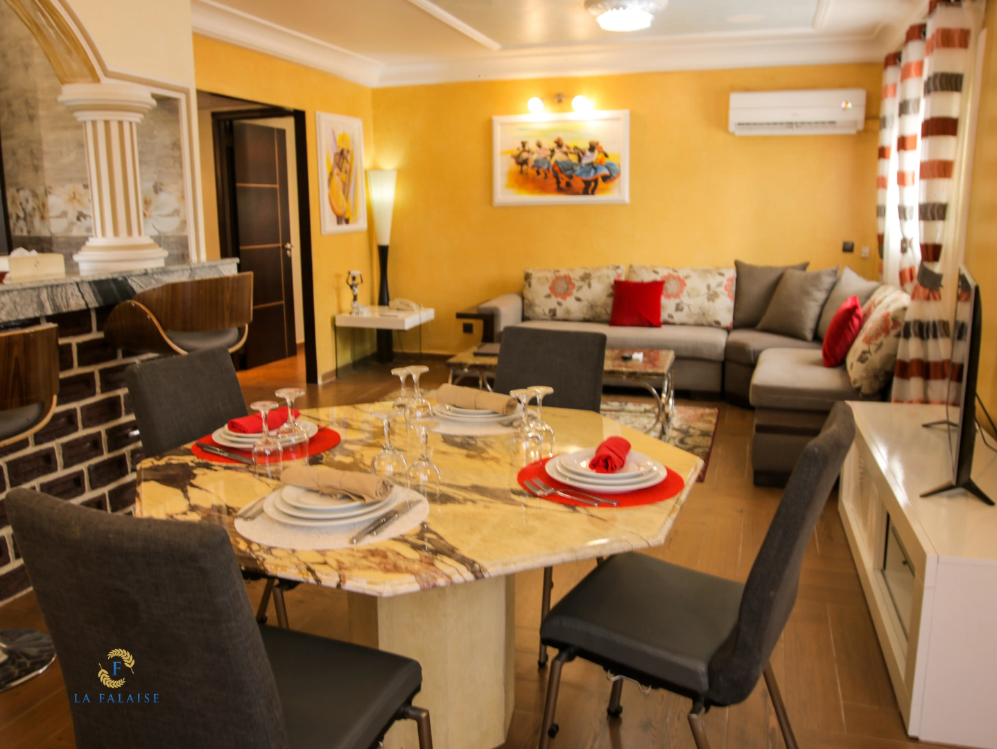 Отель Residence la Falaise
