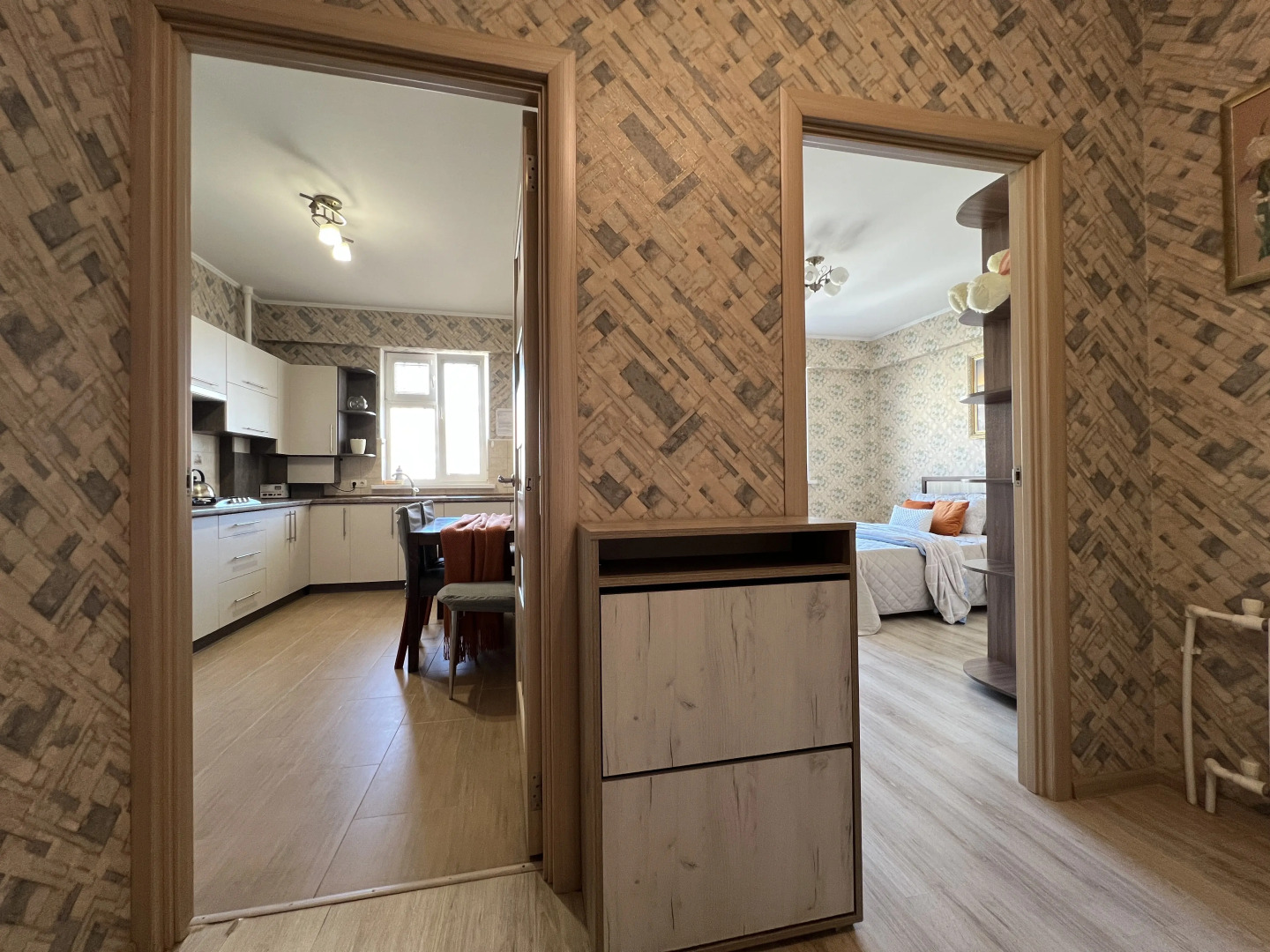 Квартира КакДома Античный 12а-63 в Севастополе 1-ком у пляжа Омега