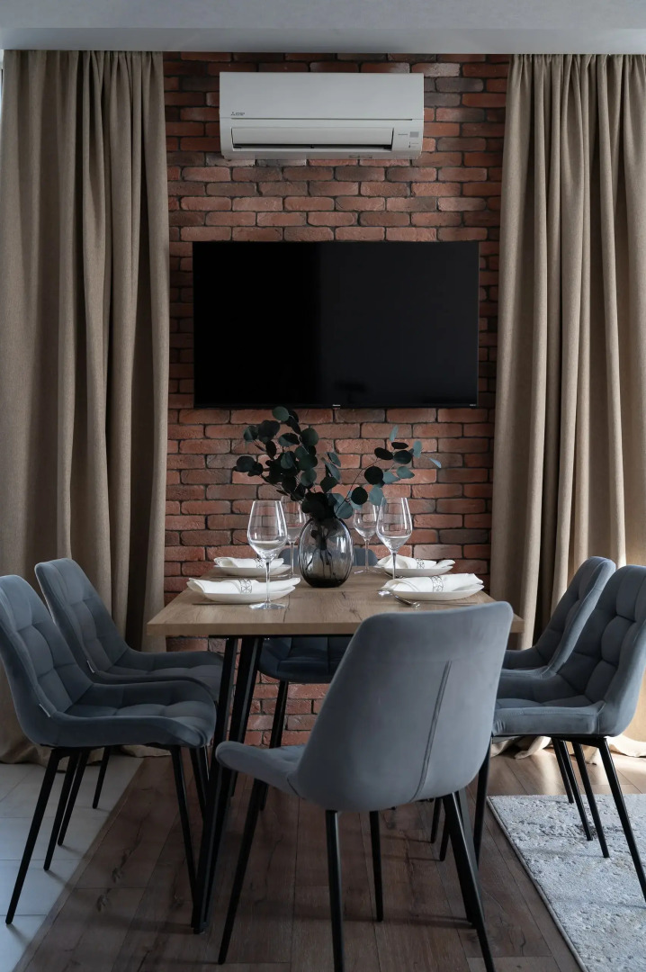 Просторная стильная квартира с видом на горы. Кватро 43