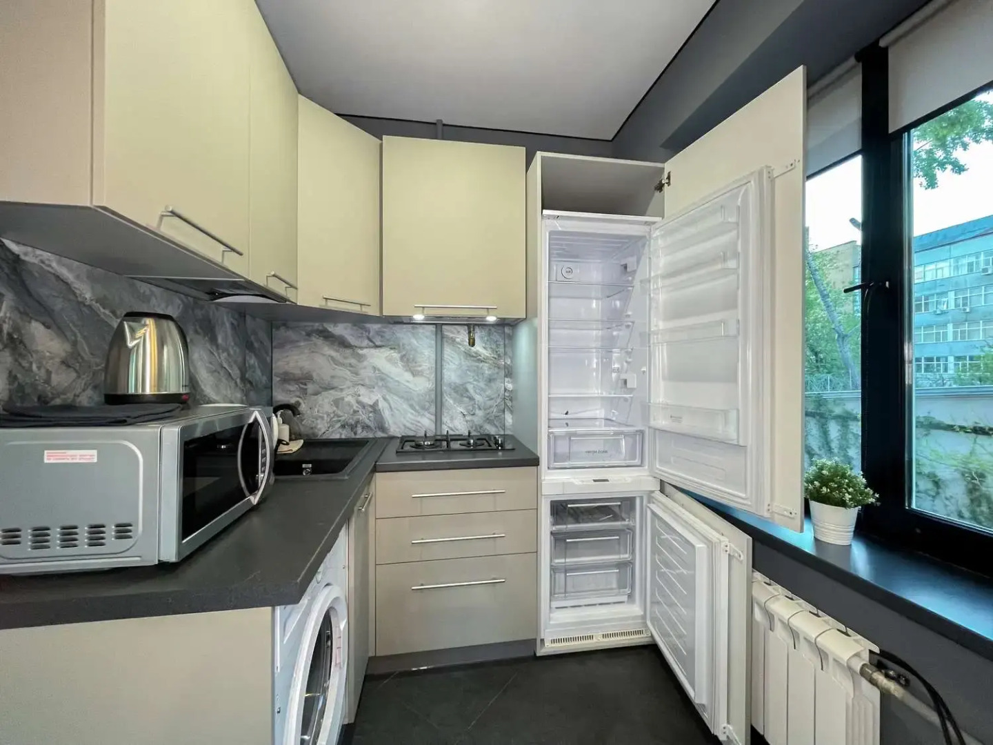 Квартира от FolkFort - Светлая Студия у Арки ВДНХ и Сквера Останкино