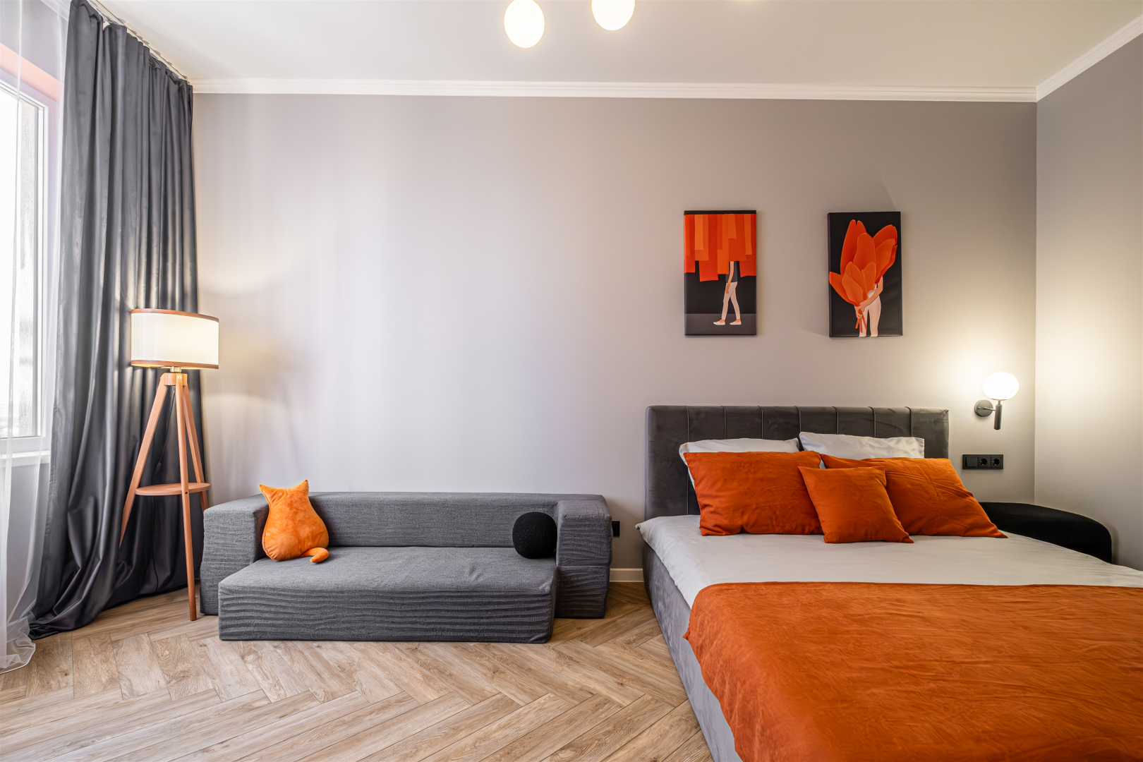 Квартира Дизайнерская однокомнатная в центре города