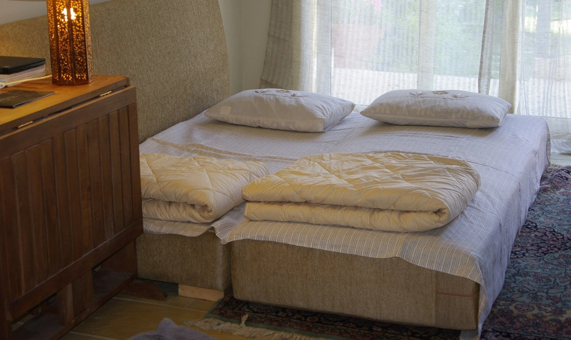 Апартаменты Luxury garden apartment and walk anywhere