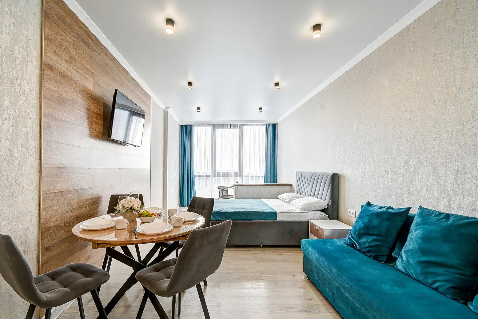 Апартаменты MorskayaSimfonya2 с панорамой на море и бассейном на территории